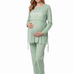 ست بارداری و شیردهی لک‌لک (دو تکه، شلوار دار)