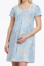 پیراهن مجلسی ژاکارد بارداری (طرح دار)