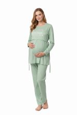 ست بارداری و شیردهی لک‌لک (دو تکه، شلوار دار) - Image 3