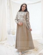 کراپ سارافون بارداری و مانتو مدل مهر (دو رنگ) - Image 2