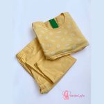 ست راحتی بارداری و شیردهی طرح‌دار و نخی (تونیک و شلوار) - Image 5