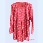 ست راحتی بارداری و شیردهی طرح‌دار و نخی (تونیک و شلوار) - Image 2